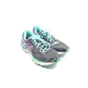 ASICS Women’s Running Shoes Gray/Teal/Purple